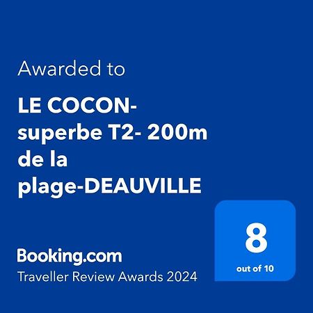 Le Cocon- Superbe T2- 200M De La Plage-Deauville Buitenkant foto